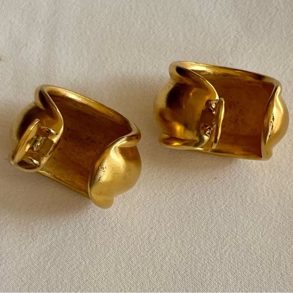 Clara Kasavina NYC 14k Gold Plated Earrings - Picture 8 of 16